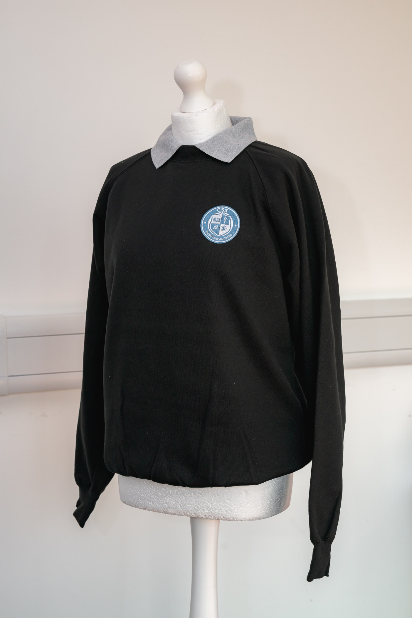 Black Branded Sweatshirt